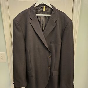 Navy Blue Blazer Bolzano Uomo Collezione Italian Sport Coat 48R